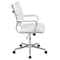 Flash Furniture White LeatherSoft Office Chair BT-20595M-2-WH-GG - alternate 9